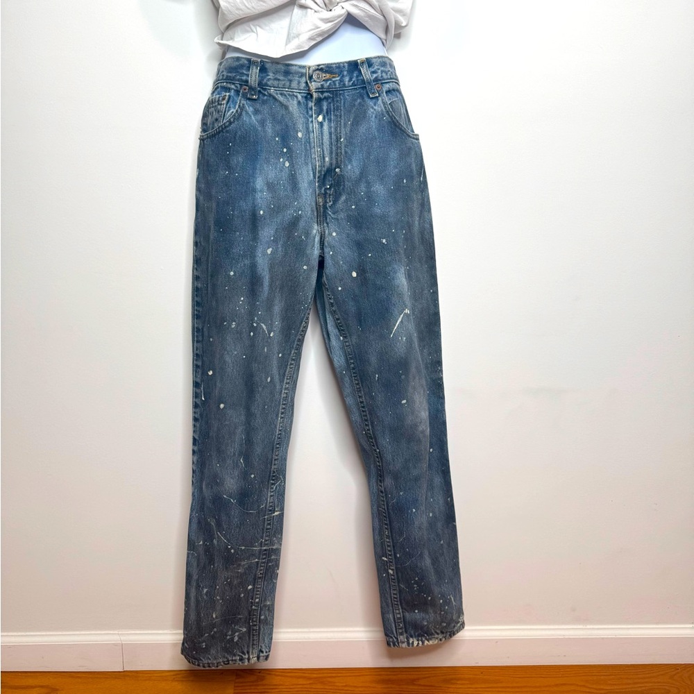 Levi 550 Relaxed Tapered High Rise Jeans 10M